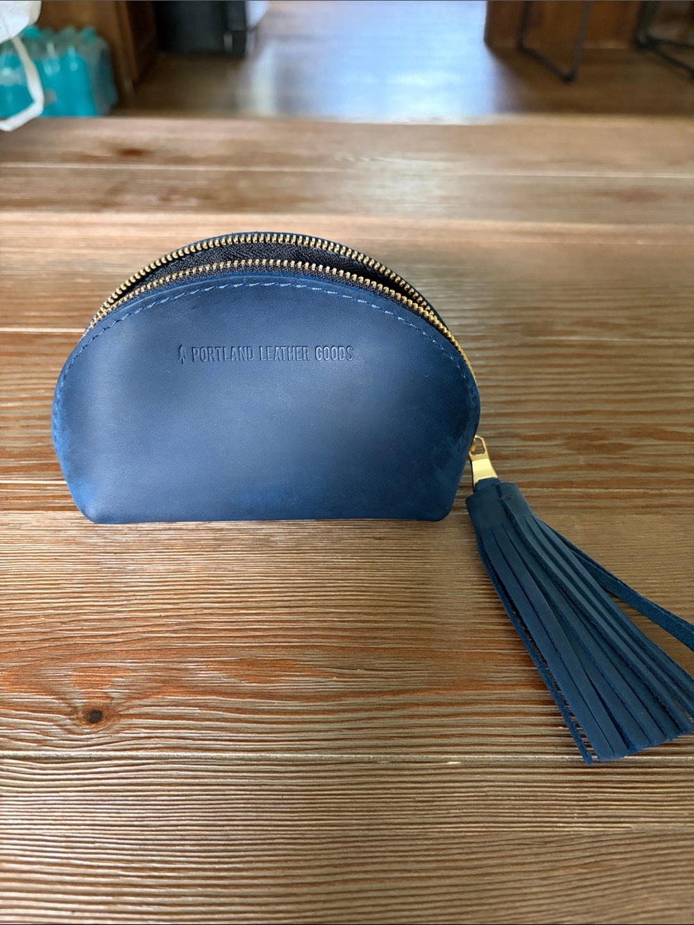 Portland Leather Taco Tassel Pouch
